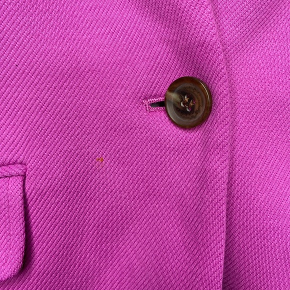 NWT Talbots 6p Purple Long Sleeve Blazer - Picture 2 of 6